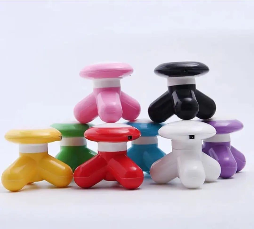 Pink Mini Portable Body Massager for Relaxation