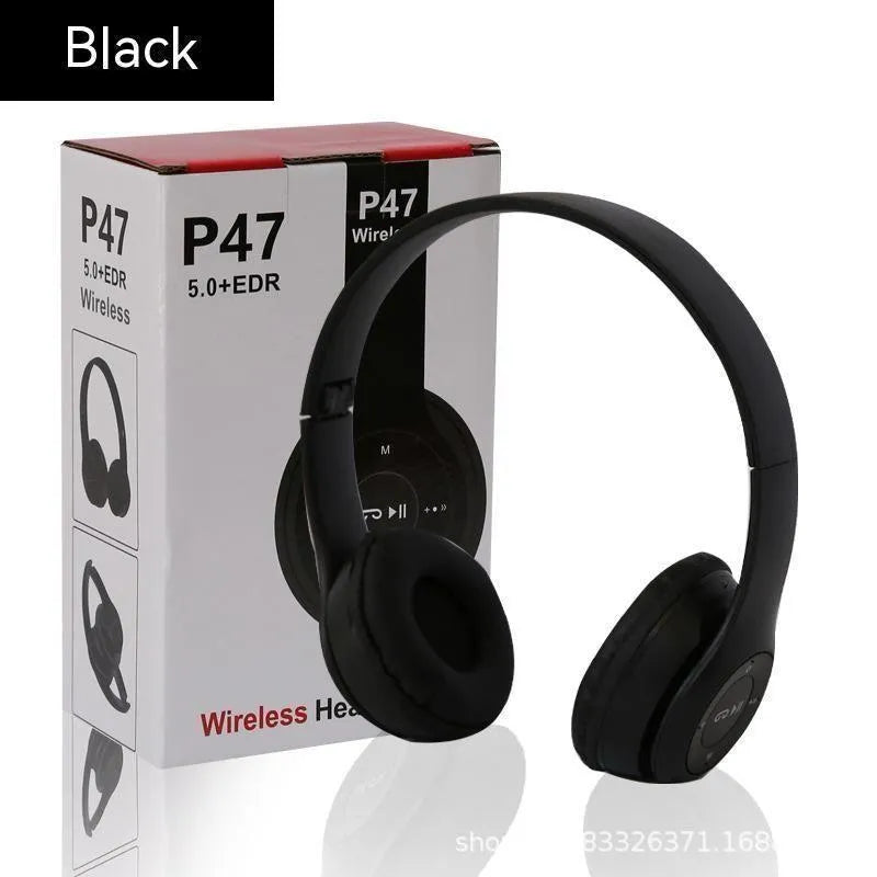Wireless Bluetooth 4.1 Headphones Black P47