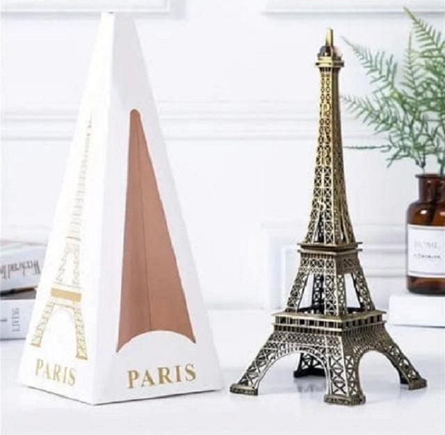 Bronze Eiffel Tower Statue 7" Home Decor Gift