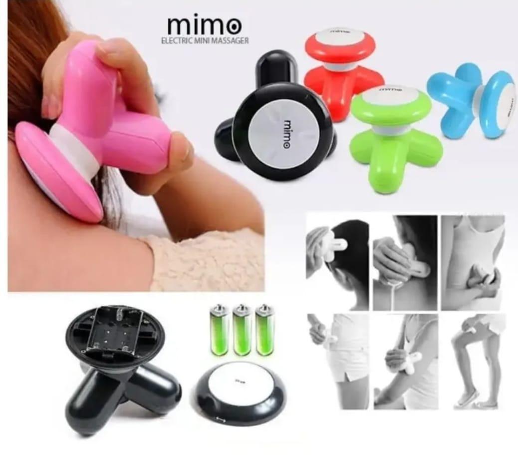 Pink Mini Portable Body Massager for Relaxation
