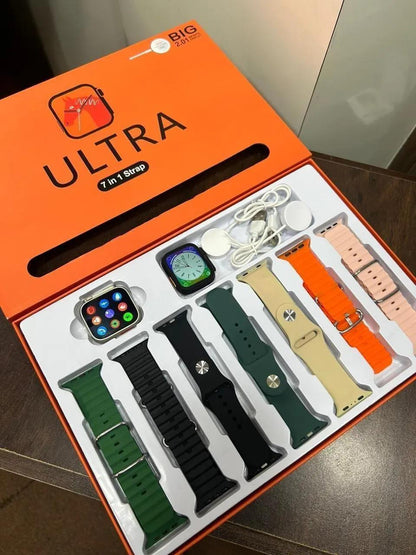 7IN1 Smart Watch Multicolor ABS Plastic