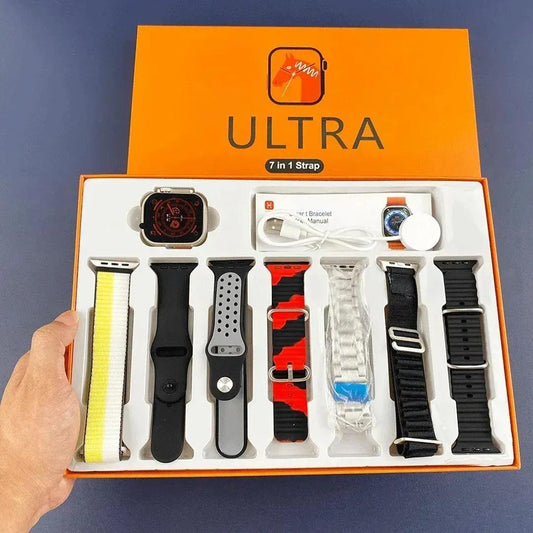 7IN1 Smart Watch Multicolor ABS Plastic