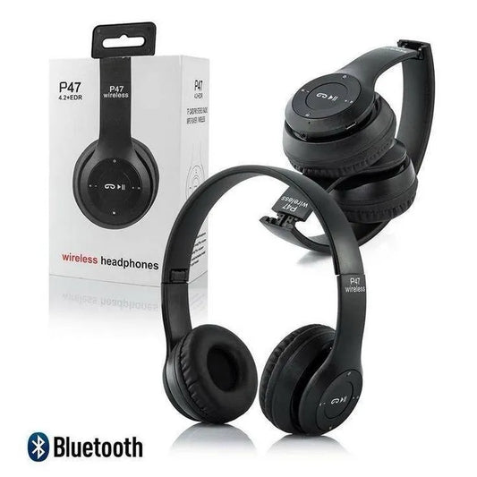 Wireless Bluetooth 4.1 Headphones Black P47