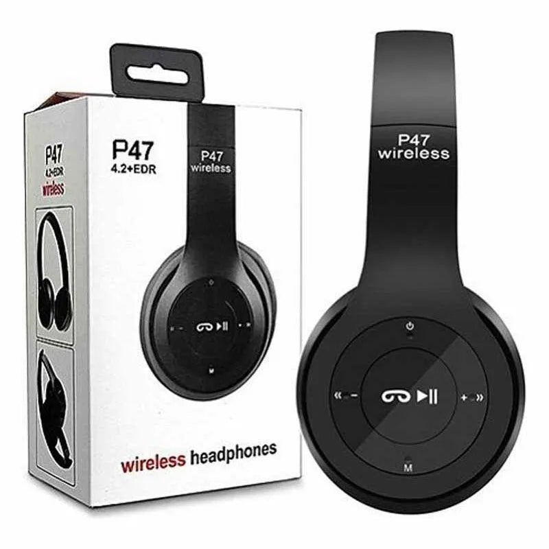 Wireless Bluetooth 4.1 Headphones Black P47
