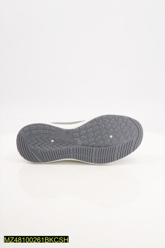 Grey Slip-On Jogging Shoes for Daily Wear