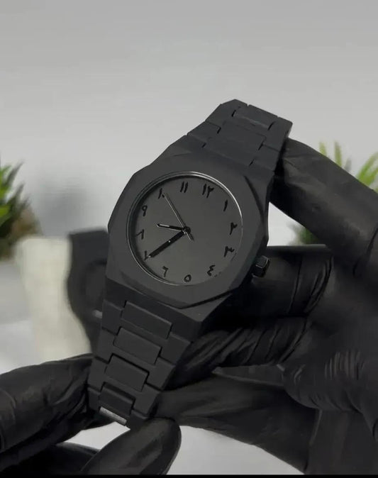 Arabic Aura Watch, Black