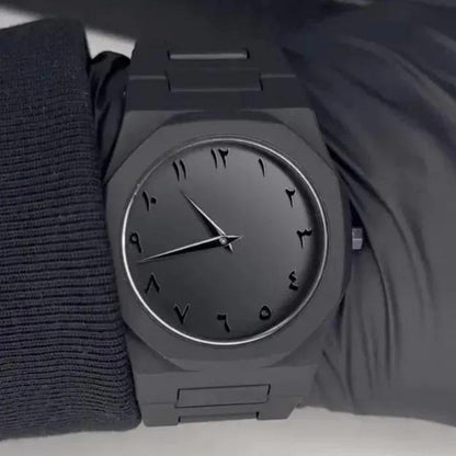 Arabic Aura Watch, Black