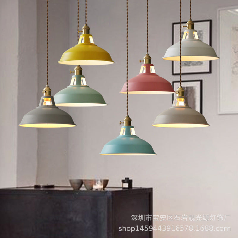 Modern Copper Chandelier Lamp for Home Office Café