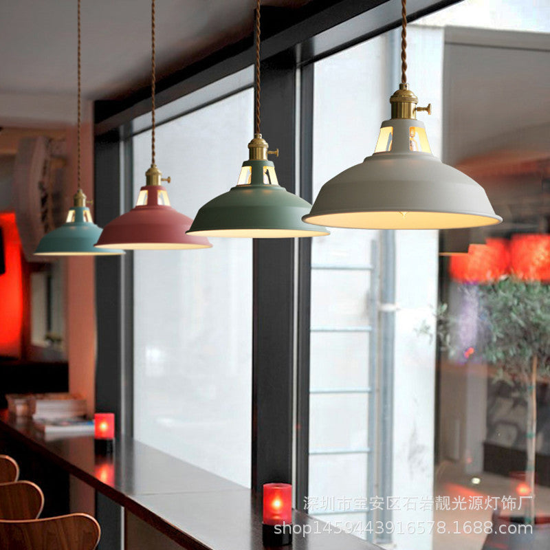 Modern Copper Chandelier Lamp for Home Office Café