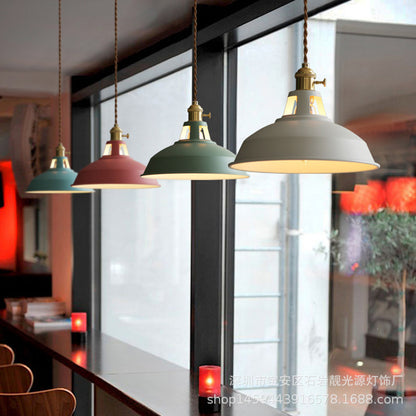 Modern Copper Chandelier Lamp for Home Office Café
