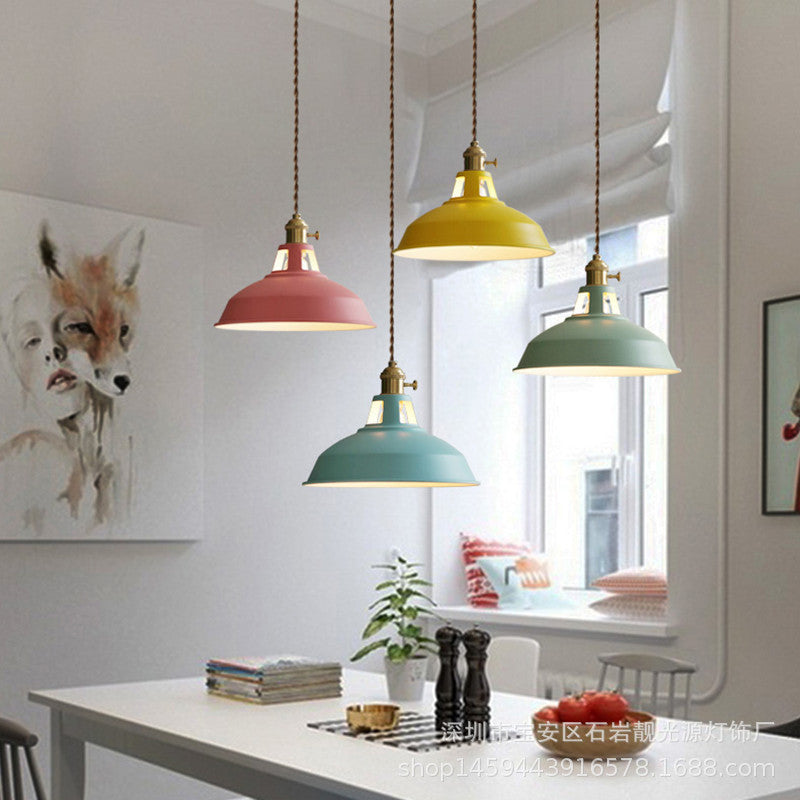 Modern Copper Chandelier Lamp for Home Office Café