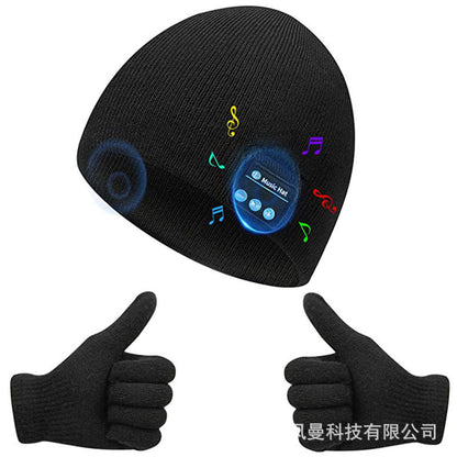 Bluetooth 5.4 Knitted Beanie Hat in 6 Colors