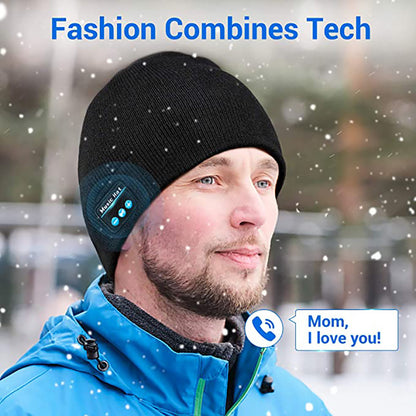 Bluetooth 5.4 Knitted Beanie Hat in 6 Colors
